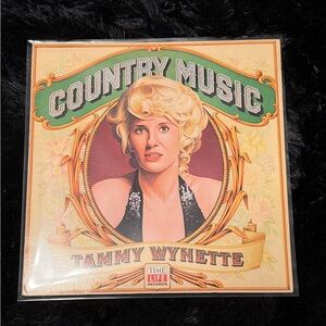 Tammy Wynette Country Music Vinyl Record